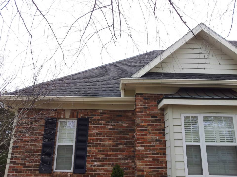 Raccoon roof damage from the street