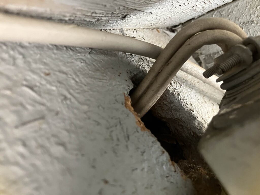 rat hole before