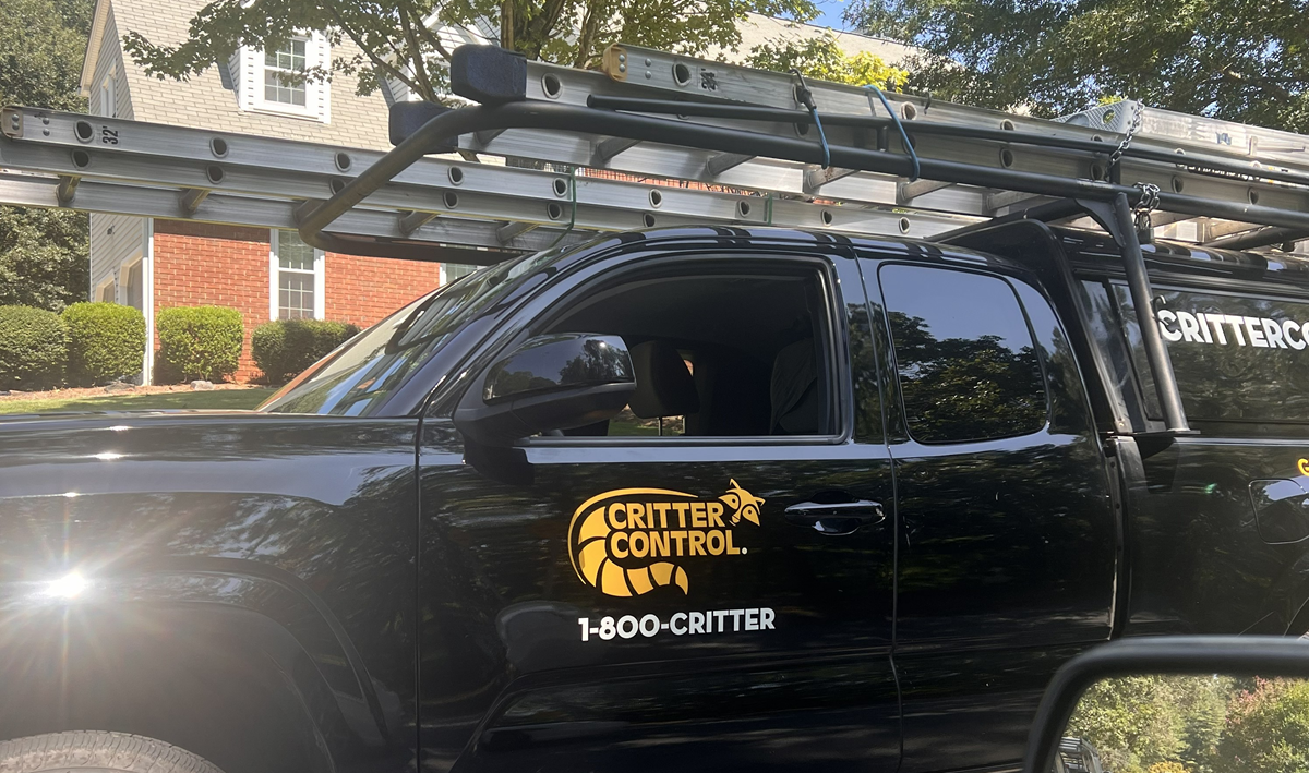 Critter Control Marietta Truck banner